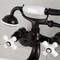 Kingston Brass Wall Mount Clawfoot Tub Faucet with Hand Shower, Oil Rubbed Bronze KS226PXORB - alternate 3